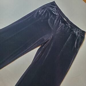J. Jill Womens Size 3X Wearever Collection Velvet Full Leg Pant Black